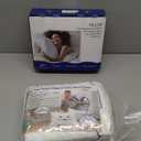 18x18 Pillow Inserts Set of 2, Hypoallergenic Soft Machine Washable Fluffy Virgin Microfiber Premium Throw Pillow Stuffer, Valentines Decorative Pillow Insert for Couch, Sofa - White