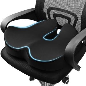 Seat Cushion, Memory Foam Cushion for Wheelchair & Office Chair CushionsPregnancy Cushion, Ergonomic Cushions Pad Pillow for Pressure Relief Sciatica & Pain Relief for Long Sitting,Festival gift