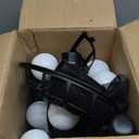 Furlihong 380BH Baseball Pitching Machine, Battery Powered, Angle Adjustable, Comes with Bat and One Dozen Training Balls, for Kids and Beginner