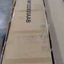 Twin Size Kids Montessori Floor Bed,House Bed Frame with High Headboard,Twin Floor Bed Frame with Roof for Boys Girls (Black)