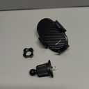 Miracase Phone Holders for Your Car with Metal Hook Clip, Air Vent Cell Phone Stand Car Mount, Universal Automobile Cradle for Garmin GPS Fit iPhone Android and All Smartphones, Dark Black (1 Pack)