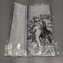 Vintage Easter Bunny Floral Decorative Kitchen Towels and Dish Towels Set of 2, Farmhouse Rabbit Hand Towels Tea Towel for Easter Bathroom Kitchen Decor 18x26 Inches