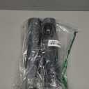 50 Pcs Black Miniature Flag Stand 0.24 Inches Hole Diamete Plastic Small Banner Stand Mini Flag Holder Base for Desk Garden Table Stick