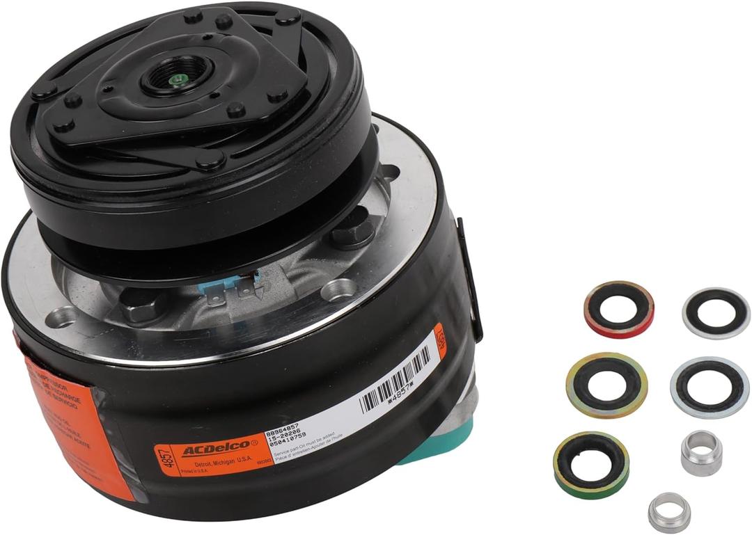 Parts 15-20206 Air Conditioning Compressor and Clutch Assembly , Silver