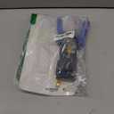 RJ45 Crimping Tool Ethernet Crimper for Cat6 Cat5 Cat5e RJ45 Pass Through Connectors and RJ12 Ends Comes with 20PCS RJ45 Cat6 Connectors and Replacement Blades