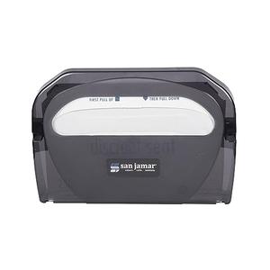 San Jamar One-At-A-Time Dispenser, Standard, Black