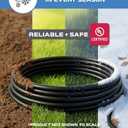 Iron Forge Cable 10 Ft Black Extension Cord, 16/3, 10 Foot Extension Cord, 3 Prong, Weatherproof - Great for Outside Use