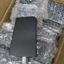 TURSTIN Set of 8 Furniture Legs 6 Inch Square Solid Wood Couch Legs Replacement Sofa Legs Mid Century Furniture Feet for Armchair Bed Dresser Cabinet Include Installation Hardware, Black