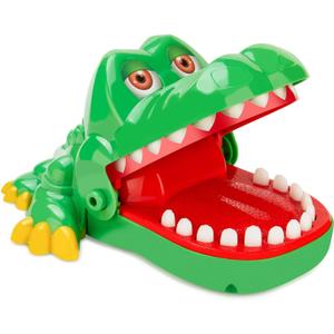 iShyan Crocodile Teeth Toys Game for Kids, Crocodile Biting Finger Dentist Games Funny Toys, 2020 Version Ages 4 and Up