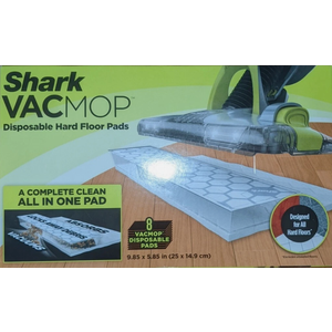 Shark VACMOP 8 Count Disposable Hard Floor Vacuum and Mop Pad Refills VMP08 Shark VACMOP 8 Count Disposable Hard Floor Vacuum and Mop Pad Refills VMP08