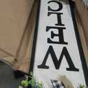 3D Outdoor Welcome Sign, 45"X9",Black
for Front Porch Standing Welcome Signs Large Vertical Tall Leaner, Wood Frame, Rustic Farmhouse Outside Home Front Door