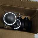 Zoofen Luggage Wheels Replacement 3 pcs Suitcase Replacement Wheels Wear-Resistant Spinner Wheels for Most Suitcase Repair(ZLN-A39,Black)