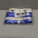 4 Rolls 20 Yard Graduation Ribbon Graduation Hat Star Printed Grosgrain Ribbons White Blue Ribbons Gift Wrapping Congratulations 2026 Satin Ribbon for Graduation Party Favors Decor for Gift Wrapping