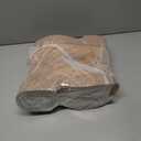 SHIBEVER Winter Ankle Boots Women Platform Suede Snow Booties Warm Fur Anti-Slip Waterproof Comfortable Outdoor Shoes (Brown)