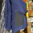 Amazon Essentials Men's Full-Zip Fleece Jacket, Black Navy Color Block, XL, Pack of 3