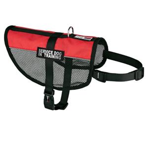 Dogline MaxAire Vest Service Dog in Training Removable Patch Adjustable Harness Reflective for Puppies. XS
