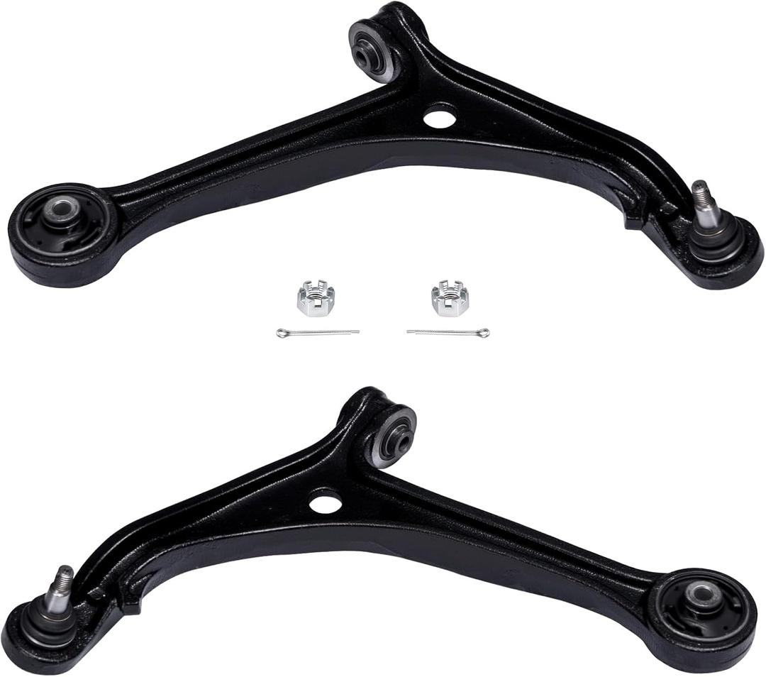TUCAREST 2Pcs K620504 K620505 Left Right Front Lower Control Arm and Ball Joint Assembly Compatible With 2005 2006 2007 2008 2009 2010 Ho-nda Odyssey Driver Passenger Side Suspension