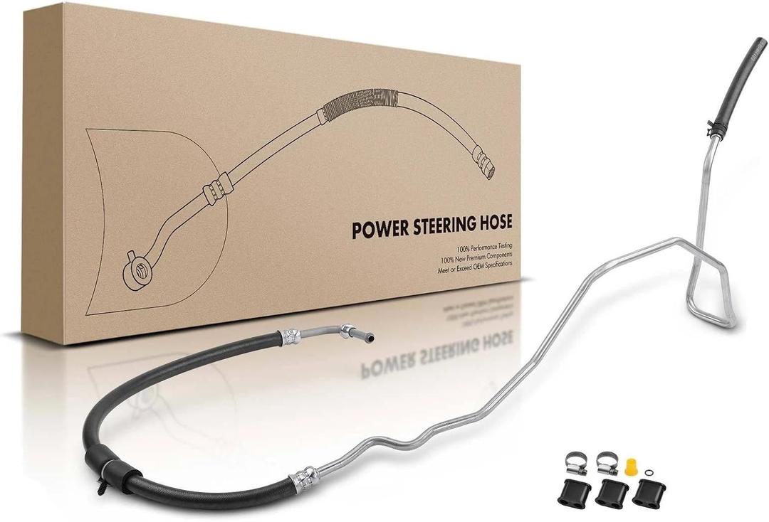 A-Premium Power Steering Return Hose Line Assembly Compatible with Chevrolet Captiva Sport 2012, V6 3.0L, Gear To Cooler