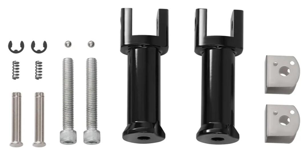 TCMT Passenger Footpegs Support Mount Kit Fit For Harley Softail Breakout Fat Boy Heritage Classic Street Bob Low Rider 2018-2025 Softail Slim Sport Glide 2018-2021