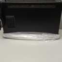 Convection Panel Heater, 1500W Electric Portable Heaters for Indoor Use Large Room Heater with Smart Thermostat, Remote, 24h Timer, Quite Heaters for Bedroom Office, Black