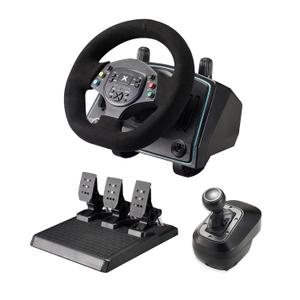 DOYO Racing Wheel, 1080 Degree Gaming Steering Wheel with Pedals and Shifter, Vibration Feedback, Paddle Shifters, Xbox Steering Wheel for PC, Xbox One, Xbox Series X/S, PS4, PS3, Switch
