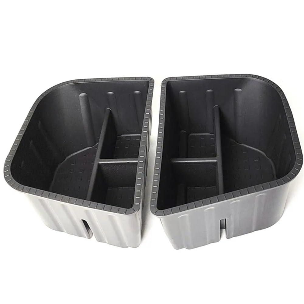 Compatble for Toyota Corolla Cross XG10 2022 2023 2024 Car Trunk Storage Box Container Organizer Tray Interior Modification Accessories (Black)