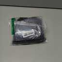 Summer Mae Maternity Swimsuit One Piece One Shoulder Ribbed Pregnancy Bathing Suit (Medium, Black)