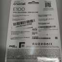 Crucial E100 SSD 480GB M.2 NVMe PCIe Gen4 Internal SSD, Up to 4,700MB/s, Laptop & Desktop Compatible - CT480E100SSD8