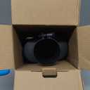 A-KARCK Rectangle Exhaust Tip 2.5" Inlet, Black Coating Square Exhaust Tailpipe Tip 3" x 5.5" Outlet 9.5" Long Blot on Design Easy Installation