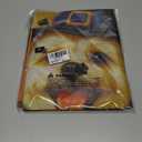 IVN Halloween Shih Tzu Garden Flag 28 x 40 Inch Double Sided House Flag with Witch Hat Pumpkin and Raven Design for Spooky Outdoor Porch Decor