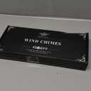 FSVGYY WindChimesOutdoorDeepTone, Large Soothing Melodic Tones Windchimes, Wind Chimes for Outside, Memorial Wind Chime Best Gift for Mom Women Grandma Neighbors(32" Silver Coated Aluminum)