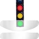 2 Pcs Highlight Traffic Light Stoplight Viewer Fresnel Lens for Easily See Traffic Lights