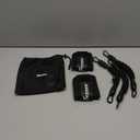 Ankle Resistance Bands with Cuffs, Leg and Glutes Workout Equipment, Resistance Bands with Ankle Straps for Cable Machine Kickbacks, Booty Workouts, Lower Body Exercises - Home Gym Exercise Equipment (Black)