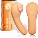 TMJ Relief Products Jaw Massager,Neck Massager with Rolling,Vibrating and Heating, Real-Like Massage for TMJ Jaw & Neck Pain Relief, Stiff Jaw, Tension, Stiffness and Headaches