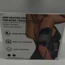 CREATRILL Upper Arm Heating Pad Sleeve, Heated Arm Brace for Bicep Tendonitis Muscle Strains, Gray, Large