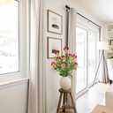 Briful Set of 3 Artificial Flowers Sprays Fake Gloriosa Superba Flowers, Fushia Faux Flame Lily Flowers Bouquets Floral Arrangement for Wedding Home Farmhouse Centerpieces Vase, Fall Decor (Red)