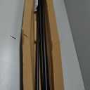 TONIAL1 Inch Double Curtain Rods 72 to 144 Inch (6 to 12 ft), Heavy Duty Decorative Drapery Rod for Windows 69 to 140 Inch (5.75 to 11.7 ft) with Classic Cap Finial, Black