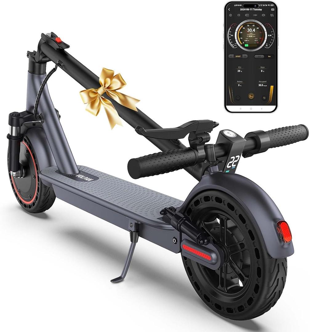 VOLPAM 10 Inches 500W Adult Electric Scooter with Dual Suspensions