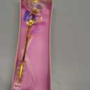 Mothers Day Mom Gifts for Women Grandma, Artificial Forever Birthday Flowers Galaxy Glass Eternal Roses with Heart Shaped Crystal Vase, Mother's Day Anniversary Wedding Rose Gifts for Wife Sister (C Light Pink)