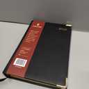 Collins - Classic - Compact 2026 12 Month Calendar Year Planner, Day-To-Page with Appointments A5 Diary - Black (1250V.99-26)