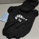 Dog Sweaters for Large Dogs,Security Dog Hoodie Warm Cozy Brushed Fleece Interior Pet Clothes Sweatshirt with Pocket Hoodie for Large Dogs(L)