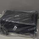 ROSONG Collapsible Wagon Cart with Wheels Foldable - Folding Utility Heavy Duty Wagons Carts for Grocery Sports Garden Shopping Camping Wheelbarrows (Black, 120L)