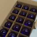 JuzizjMEFOD S14 Purple Replacement Light Bulbs 1W LED String Light Bulb Plastic Shatterproof Waterproof Decorative Purple Filament Halloween Bulbs E26 Base for Indoor Outdoor Patio Home, 15 Pack