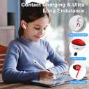 Wireless Earbuds for Kids,Comfortable Wireless Earphones Fit Ergonomic Design Ball Shape Ear Buds with Mic for Android iOS Cell Phone Computer Laptop