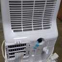 BLACK+DECKER Portable Air Conditioner, 8,000 BTU (3,950 BTU SACC) for Rooms up to 400 Sq. Ft., Portable AC with Follow Me Remote Control and Window Kit, BPACT08WT, White