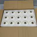 15pcs 3.8 Inch White Ceramic Bud Vases Bulk, Boho Small Vases in Bulk for Flowers, Mini Vases for Centerpieces for Dry Flowers, Pampas Garss for Home Wedding Party Table Decor