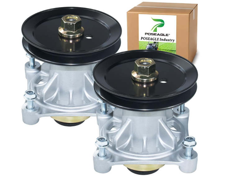 2 Pack 604214 Spindle Assembly Kit for Hustler Raptor 42 Spindles
Replace Hustler 604214 Spindle Assembly, 603987 Pulley for 42 inch Hustler Raptor Deck Spindle 938589 933937 931741 935742