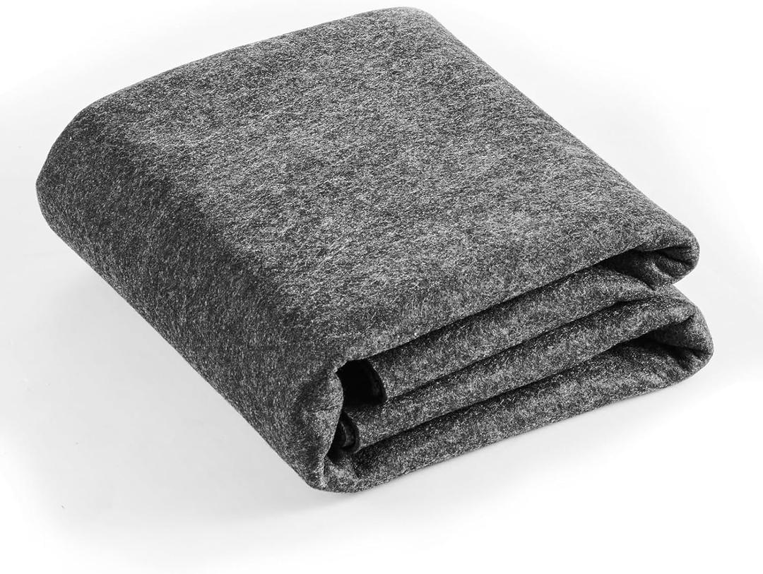 Happybuy Garage Floor Mat, 7.4'x17' Waterproof Protection from Water, Snow, Rain, Mud and Oil for Cars. Non-Slip Heavy Duty Mat with TPE Anti-Leak Backing. Easy to Clean and Cuttable