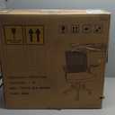 GTPLAYER Ergonomic Office Chair with Flip-up Armrests Executive Computer Chair for Home Office, Breathable Mesh & Comfy Lumbar Support, Black (Large)