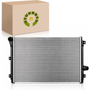 Engine Coolant Radiator with Transmission Oil Cooler Compatible with Volkswagen Passat 1.8L 2014-2017,Passat 2.0L 2018-2021,Jetta 1.8L 2014-2018,Jetta 2.0L 13-18,Beetle 2.0L 2015-2019 &More 5C0121251H